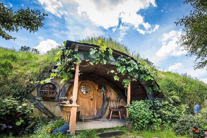 Hobbiton & Waitomo Caves Guided Day Trip from Auckland incl lunch