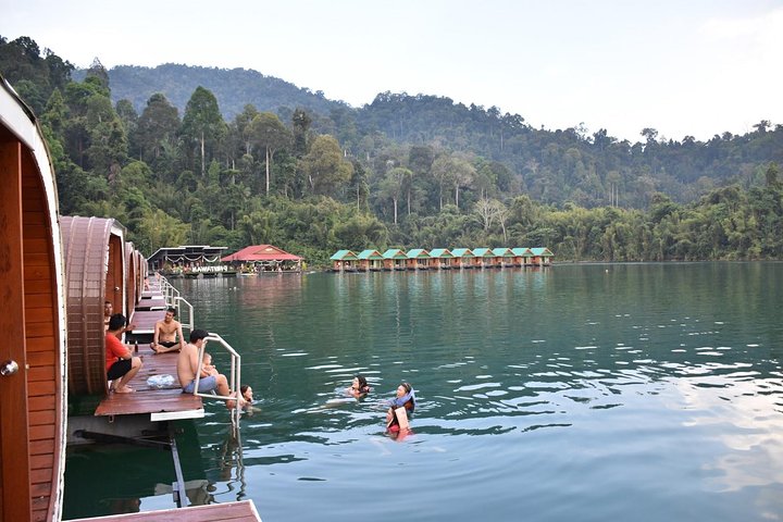 1 Day Khao Sok Jungle Safari and 2 Days Cheow Lan Lake Explorer from Krabi