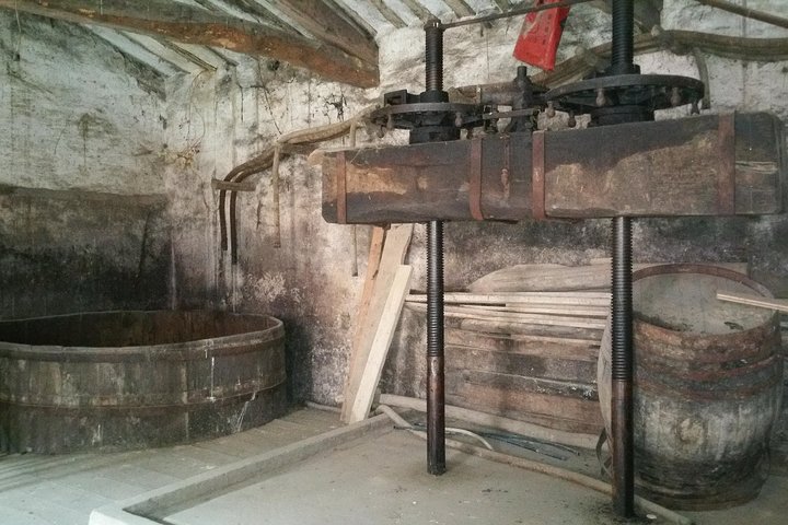 Visit a winery of the 19th century and its draft