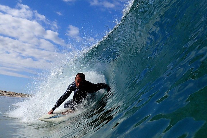Surfing lessons