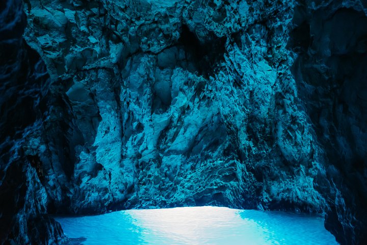 Small Group Blue Cave and Sunj Beach Boat Tour from Dubrovnik