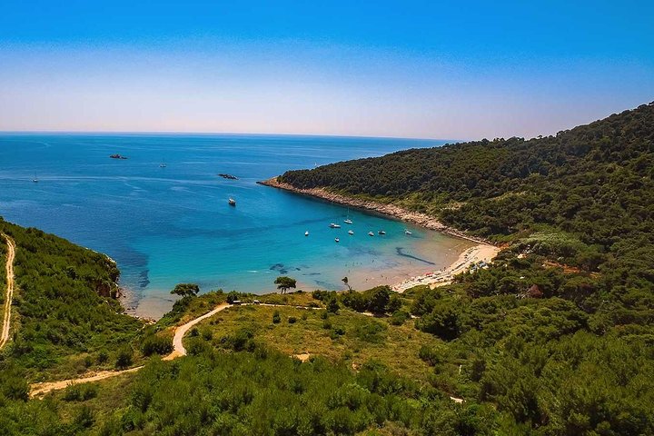 Small Group Blue Cave and Sunj Beach Boat Tour from Dubrovnik