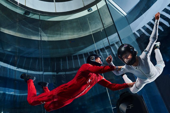 Kansas City Indoor Skydiving Admission with 2 Flights & Personalized Certificate
