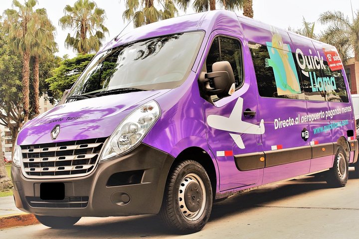 Private transfer from Paracas to Lima Airport (price per vehicle)
