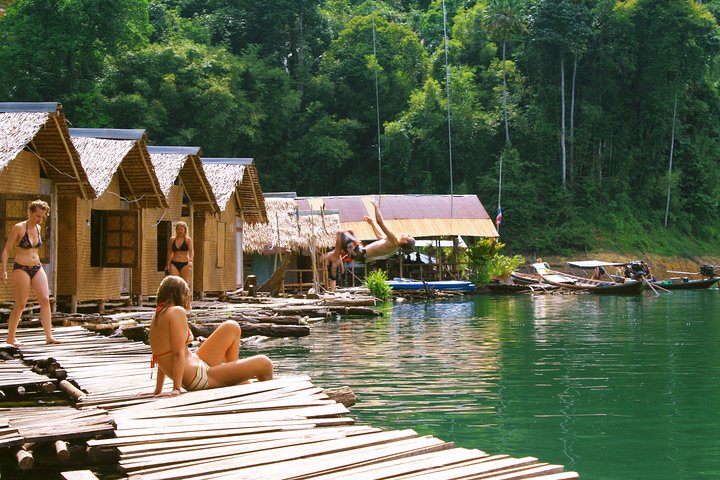 2 Day 1 Night Bamboo Floating Bungalow on Cheow Lan Lake