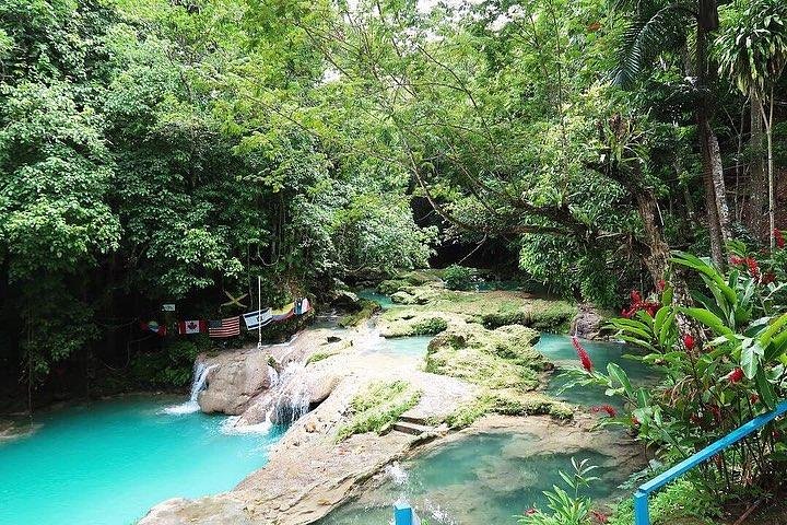 Blue Hole and Bamboo Rafting