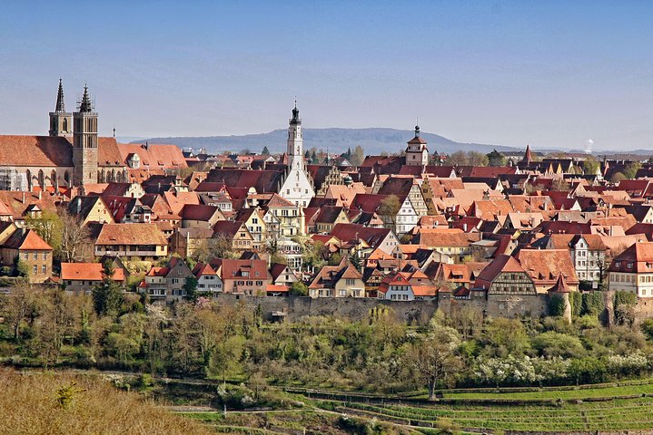 Romantic Road Rothenburg and Harburg Day Tour from Munich