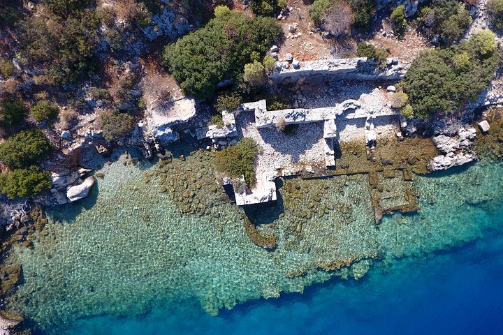 Shared Sunken City of Kekova Boat Tour including lunch