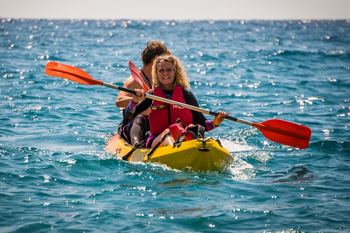 Kayak & Snorkel Tour in Cerro Gordo Natural Park, La Herradura