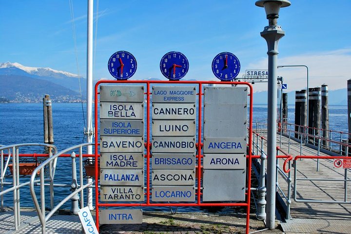The three Borromean Islands with a private tour guide