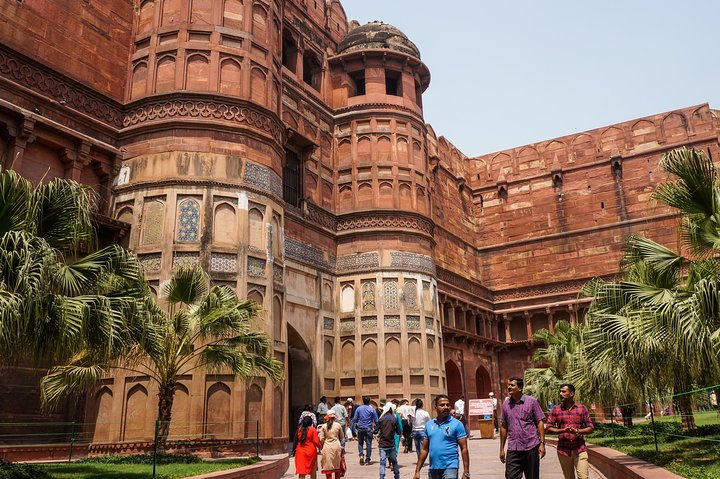 Taj Mahal, Agra Fort, Baby Taj & Mehtab Bagh Private City Tour