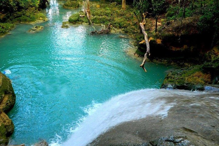 Blue Hole and Bamboo Rafting