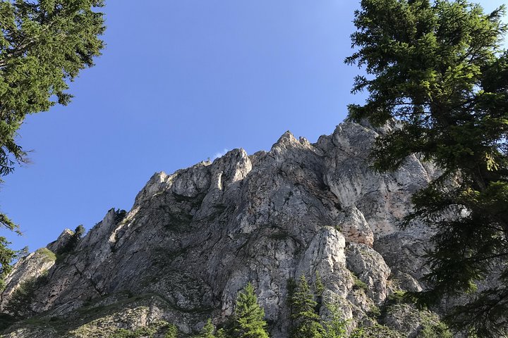 Via Ferrata Tour near Red Lake (Lacu Rosu)