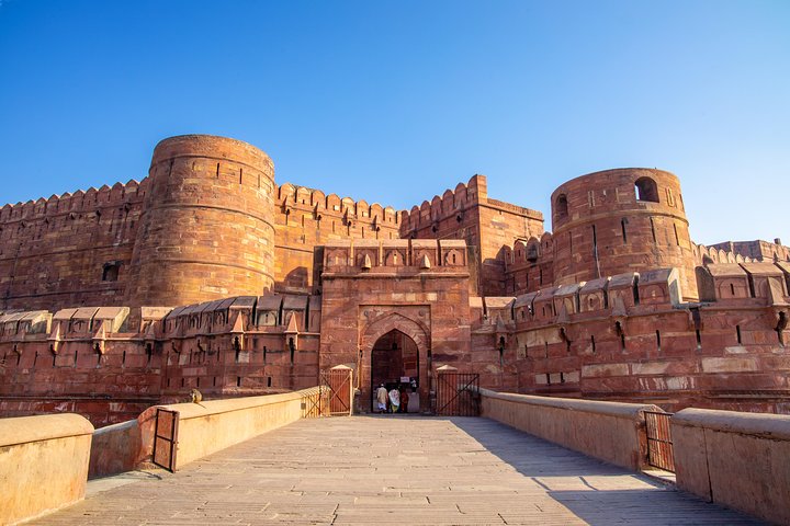 Taj Mahal, Agra Fort, Baby Taj & Mehtab Bagh Private City Tour