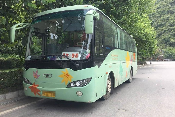 Private Transfer from Fenghuang to Guilin and stops at Hongjiang