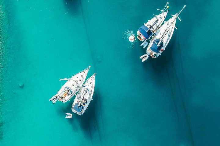 Half Day Sailing on a comfort yacht around Hvar and Pakleni islands- small group