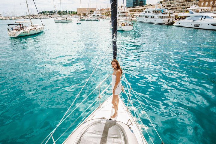 Half Day Sailing on a comfort yacht around Hvar and Pakleni islands- small group