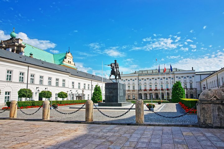 Small-Group Historical Guided Tour of Warsaw with pick up/drop off. Public Tour.