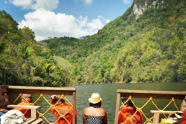 Jungle Pontoon Waterfall Adventure Tour