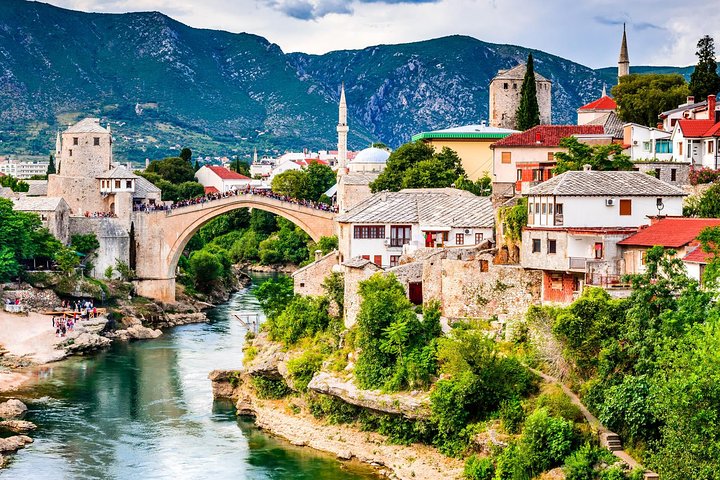 Mostar and Herzegovina Tour with Kravica Waterfall from Split & Trogir