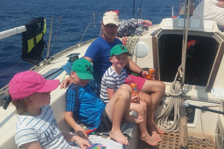 Greek Shores Snorkel and Sailing Day Trip with Lunch