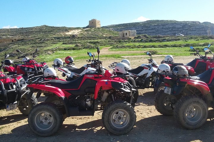 Gozo Full-Day Quad Tour with Private Boat to Gozo & return