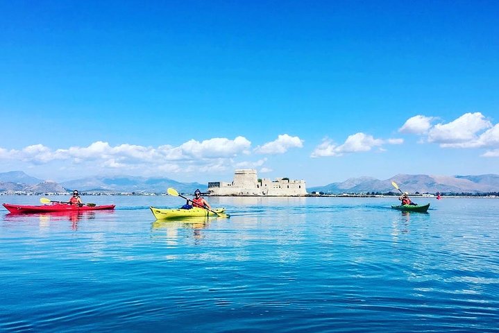 Sea Kayak Nafplio - Medieval Castles Tour