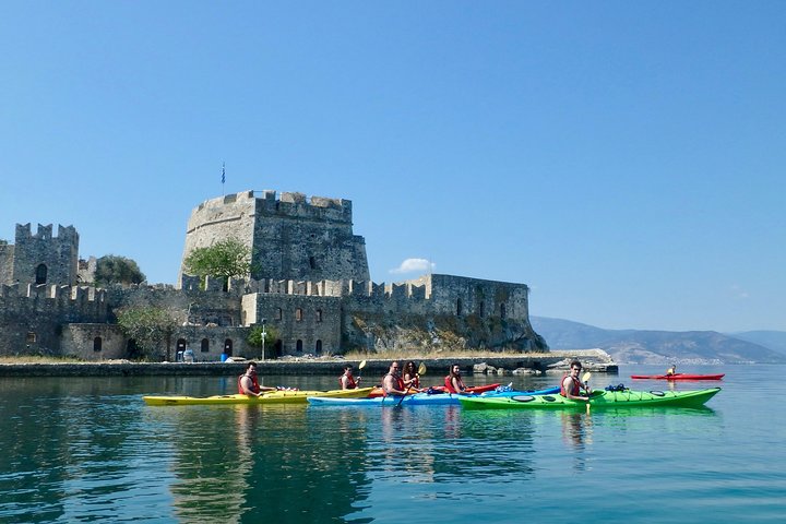 Sea Kayak Nafplio - Medieval Castles Tour