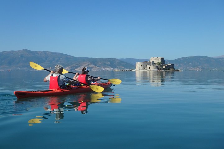 Sea Kayak Nafplio - Medieval Castles Tour