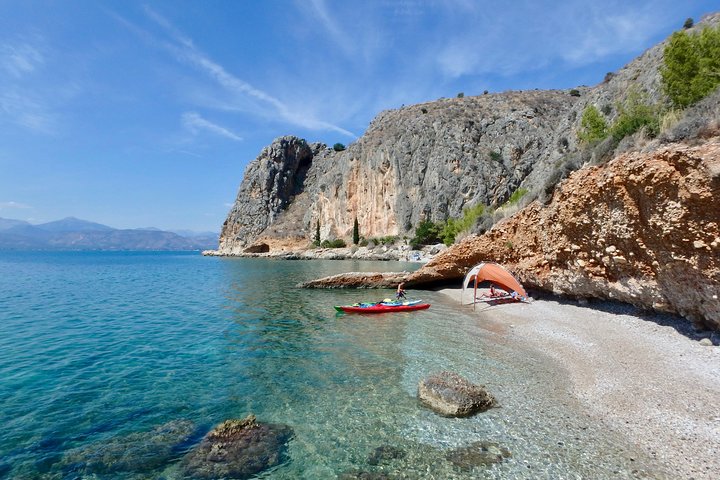 Sea Kayak Nafplio - Medieval Castles Tour
