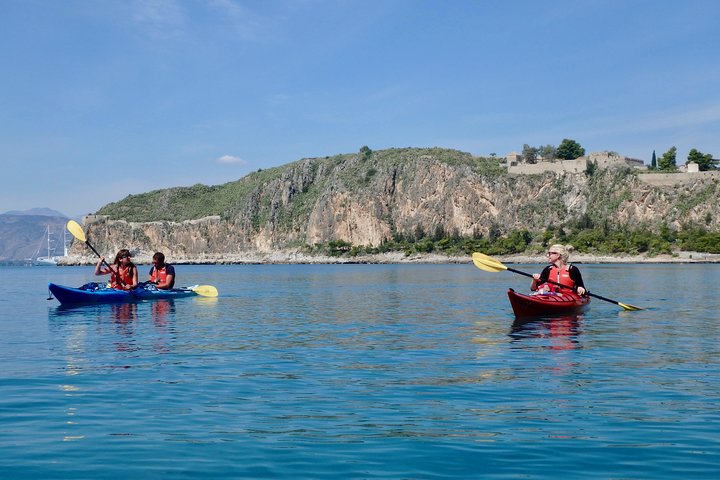 Sea Kayak Nafplio - Medieval Castles Tour