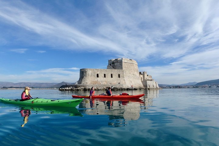 Sea Kayak Nafplio - Medieval Castles Tour
