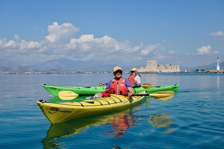 Sea Kayak Nafplio - Medieval Castles Tour