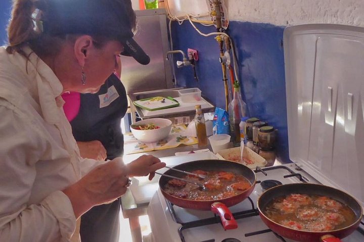 Santorini Family Farm Food & Wine Tour with Cooking Class