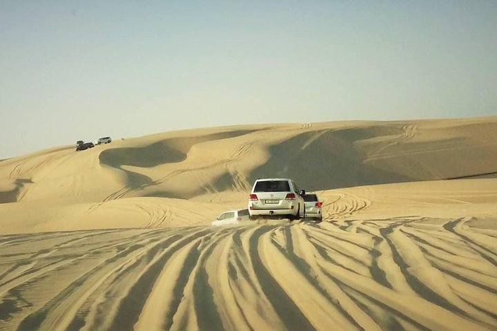 Desert safari, Dune bashing, sandboarding, camel, ATV Option