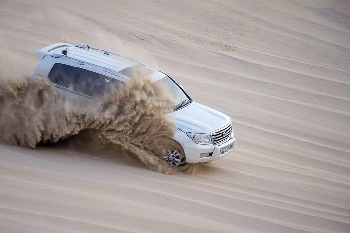Qatar Gold Dune Safari, Dune Bashing,Camel Ride,Sand Boarding,Inland Sea Desert