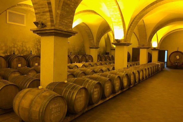 Brunello and Montepulciano Wine Tour from Cortona