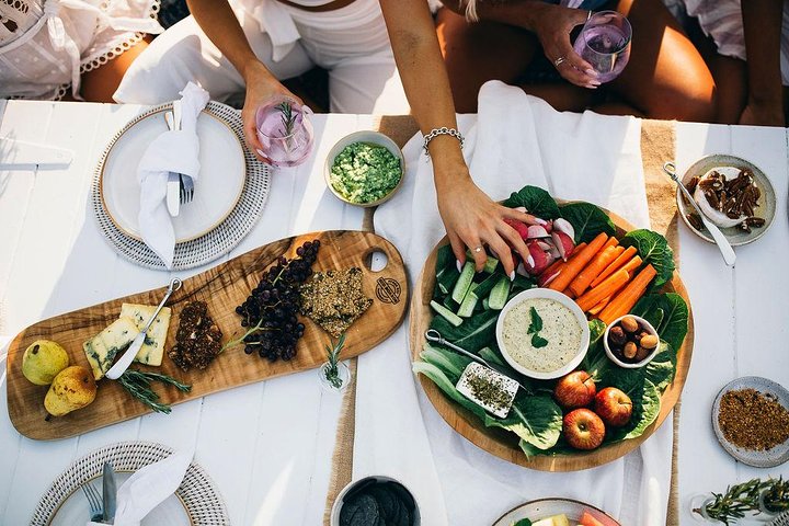 Dine Outdoors in a Stunning Location, Platter of 100% Delicious Local Produce