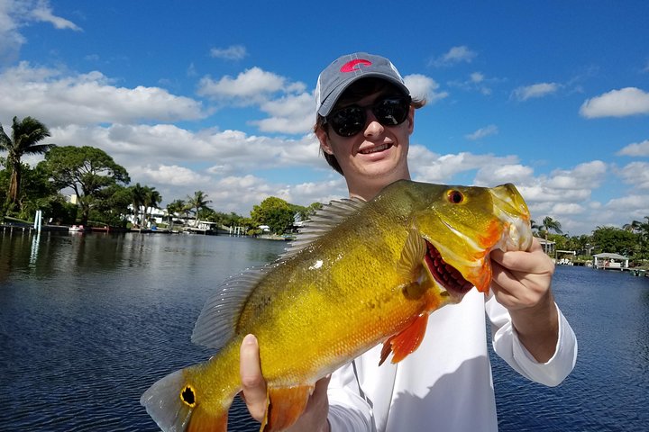 Private Peacock Bass Fishing Charter Near Boca Raton