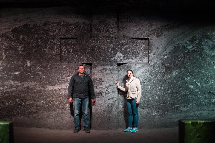 From hotel Gastronomic Zipaquira and salt cathedral (group tour)