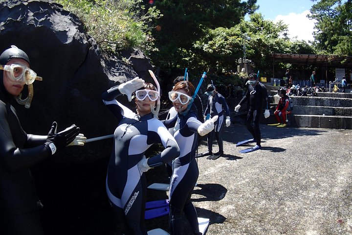 Half-day Snorkeling Course Relieved at the beginning Even in the sea of Izu, veteran instructors will teach kindly