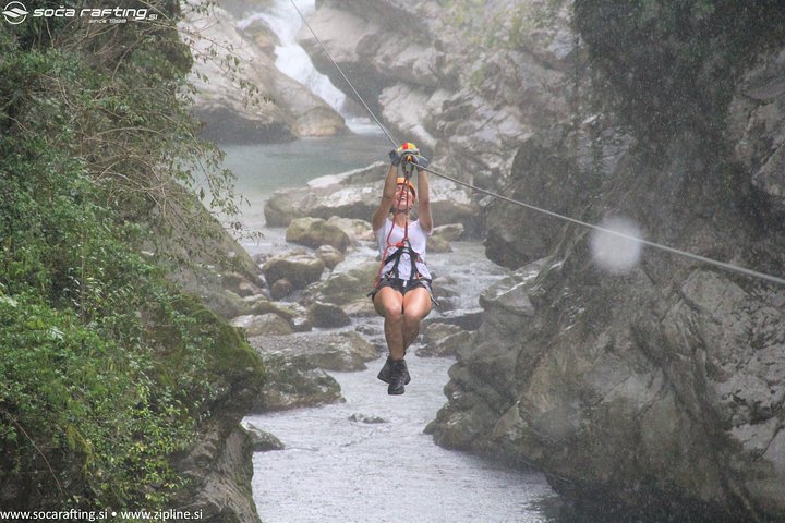 Bovec Zipline - canyon Ucja - the longest zipline in Europe