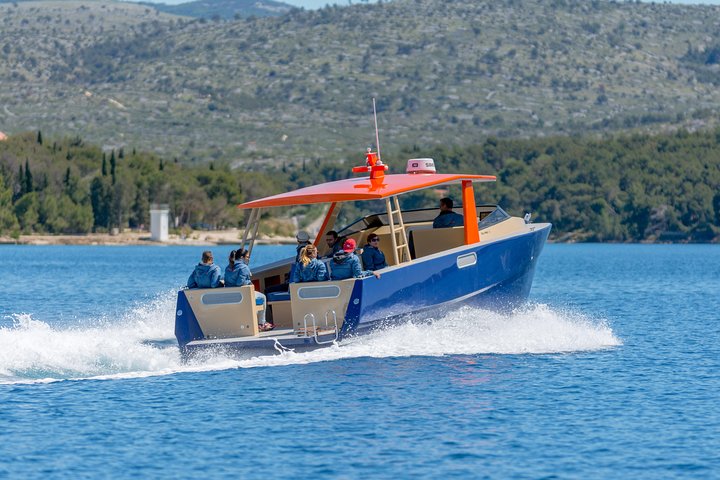 Private Luxury Boat tour for 12 from Split, Brac, Trogir, Hvar