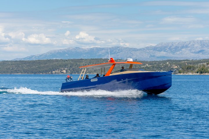 Private Luxury Boat tour for 12 from Split, Brac, Trogir, Hvar