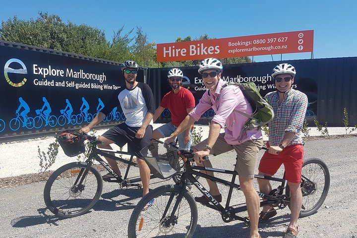 Self-Guided Biking Wine Tour (full day) in the Marlborough Region.