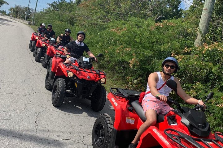 Nassau’s #1 Atv Tour with Beach Stop Largest Fleet Driver 21yr+DL