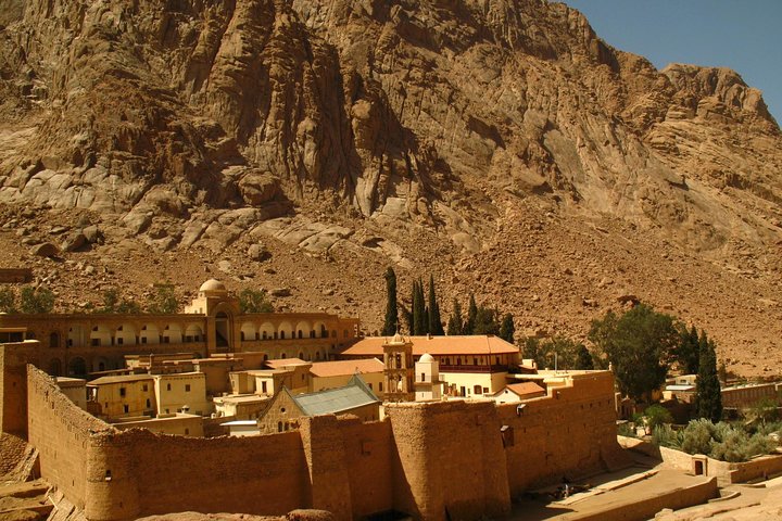 Mount Moses (Sunrise) & St. Catherine Monastery from Dahab