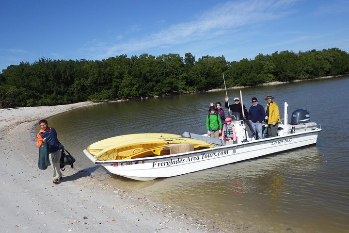 Small Group Boat, Kayak and Walking Guided Eco Tour Everglades