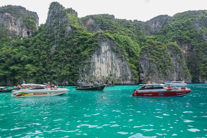 Phi Phi Islands Adventure Day Trip w/ Seaview Lunch by V. Marine