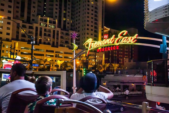 Big Bus Las Vegas: Sightseeing Night Tour by Open-Top Bus